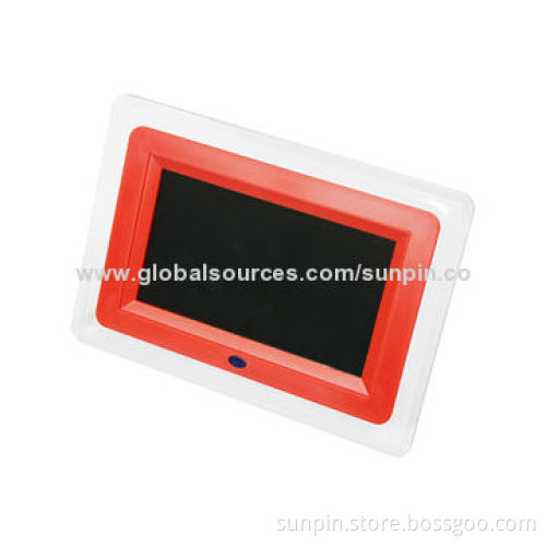 Multifunction Digital Photo Frame with 480 x 234 Resolution